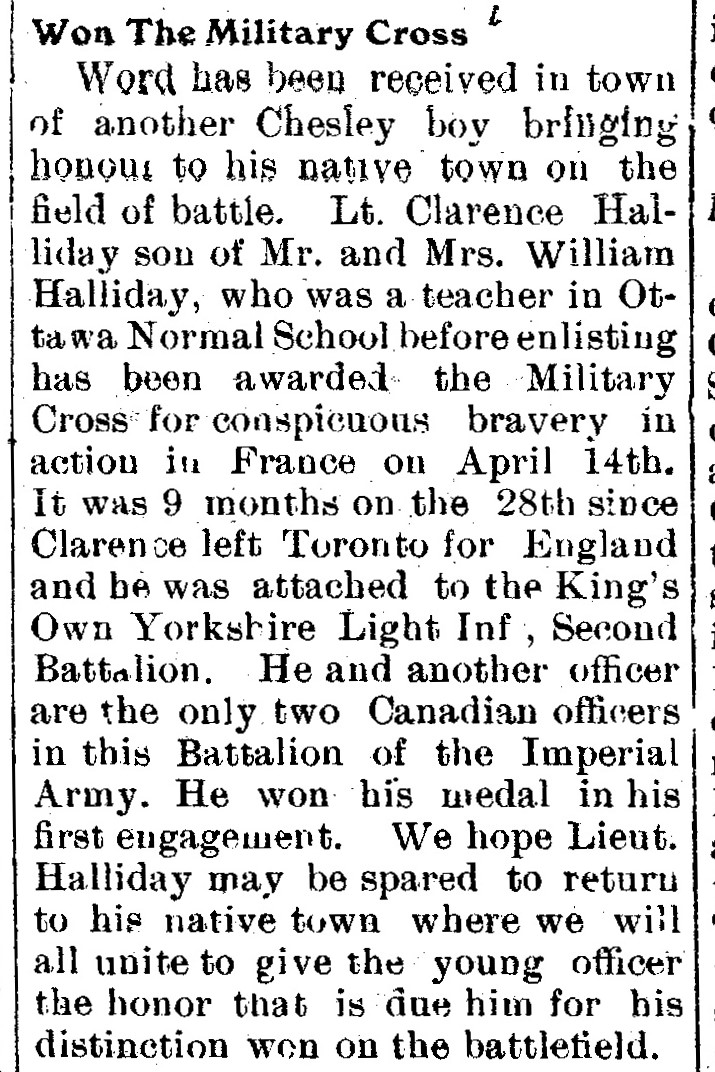 The Chesley Enterprise, May 31, 1917